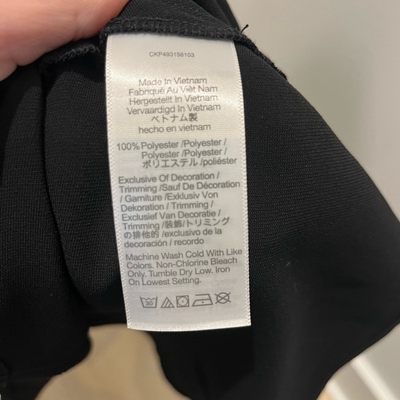 Madewell Asymmetric Midi Skirt Size 2 in True Black NEW NT389 $118 - Picture 12 of 13